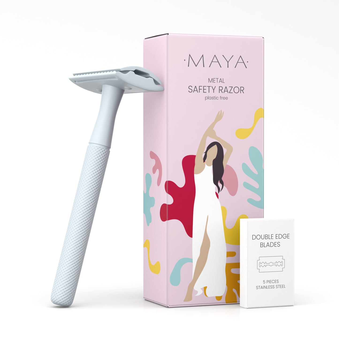 Womens Safety Razor with Blades